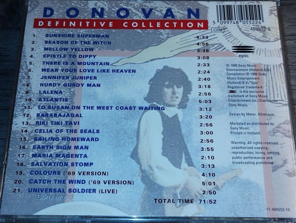 Donovan - Definitive Collection, Ophalen of Verzenden, Zo goed als nieuw