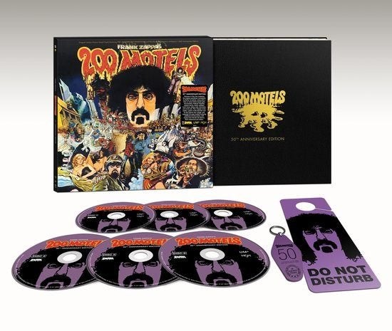 Frank Zappa - 200 Motels (6 CD) 50th Anniversary Edition, Ophalen of Verzenden, Zo goed als nieuw, Poprock