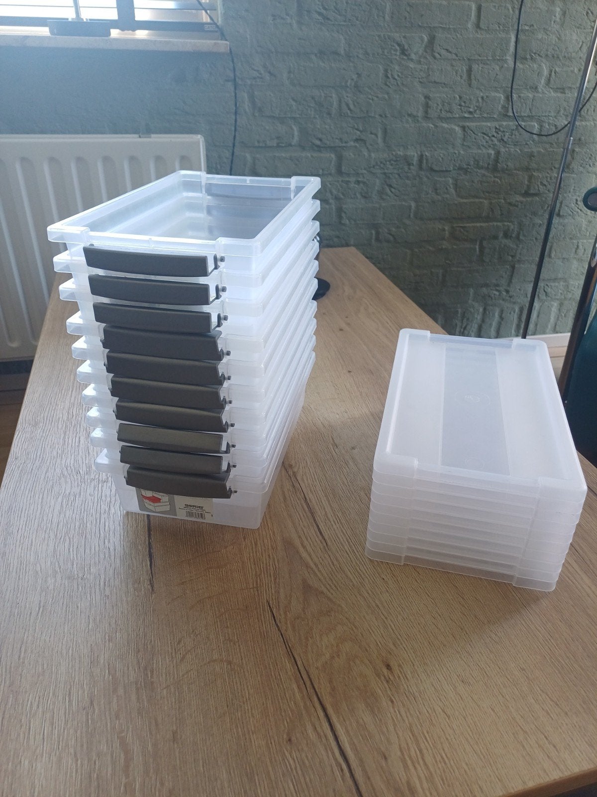 10x Starplast Opbergbox 2,4L - 30x17,5x8 cm, Ophalen, Doos, Minder dan 50 cm, Minder dan 40 cm