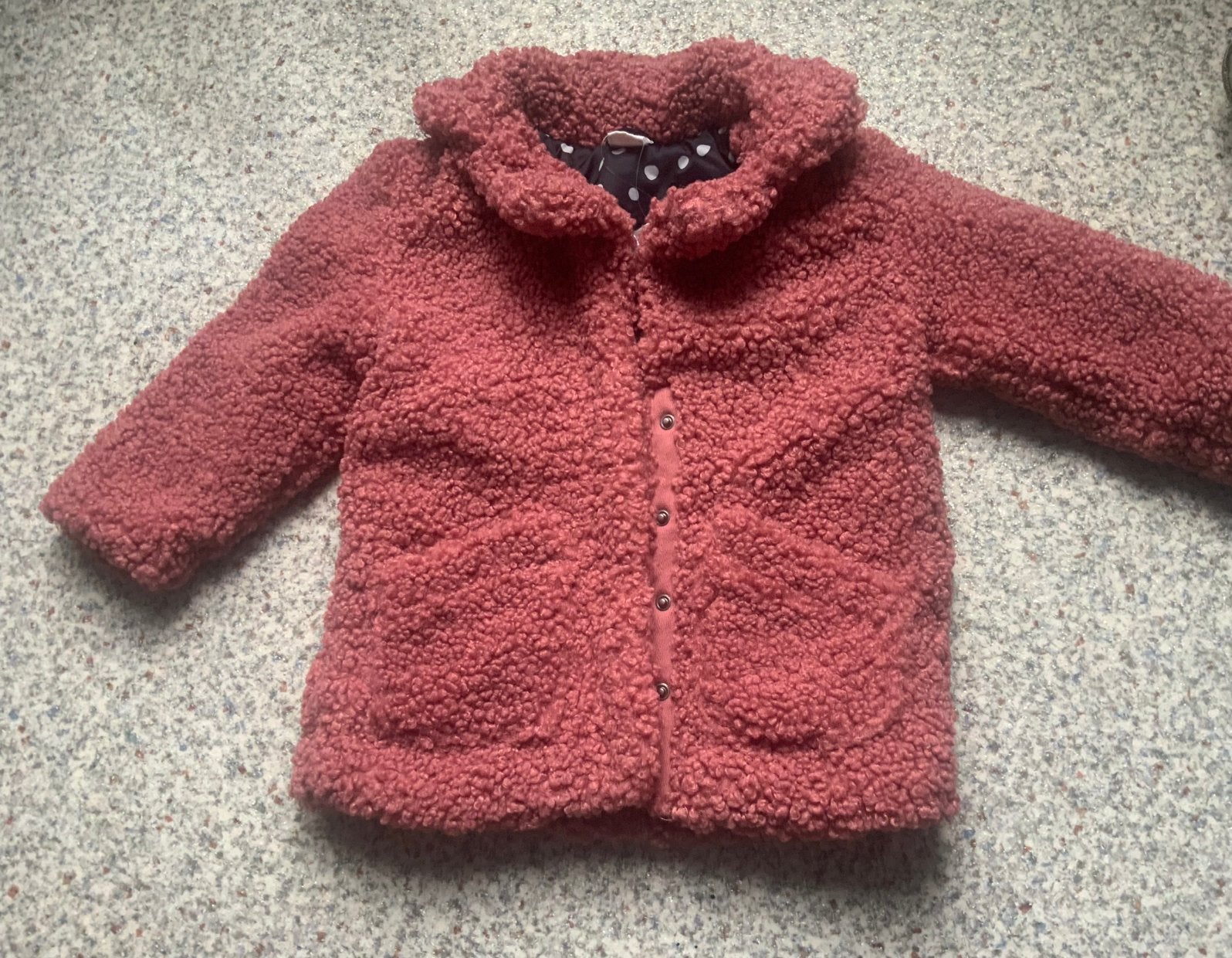 Hema roze teddy tas mt 86/92 NIEUW, Ophalen of Verzenden, Nieuw, Meisje, Jasje