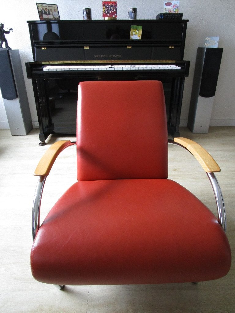 fauteuil, Ophalen, 75 tot 100 cm, Zo goed als nieuw, Metaal
