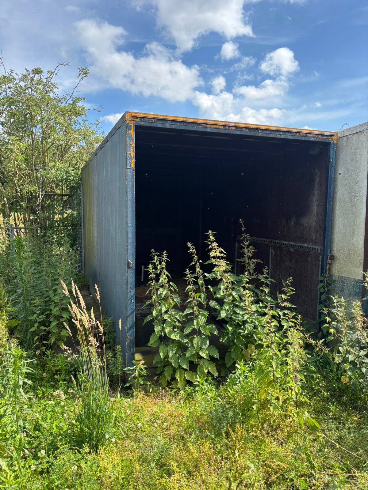 Vrachtwagen container, Ophalen