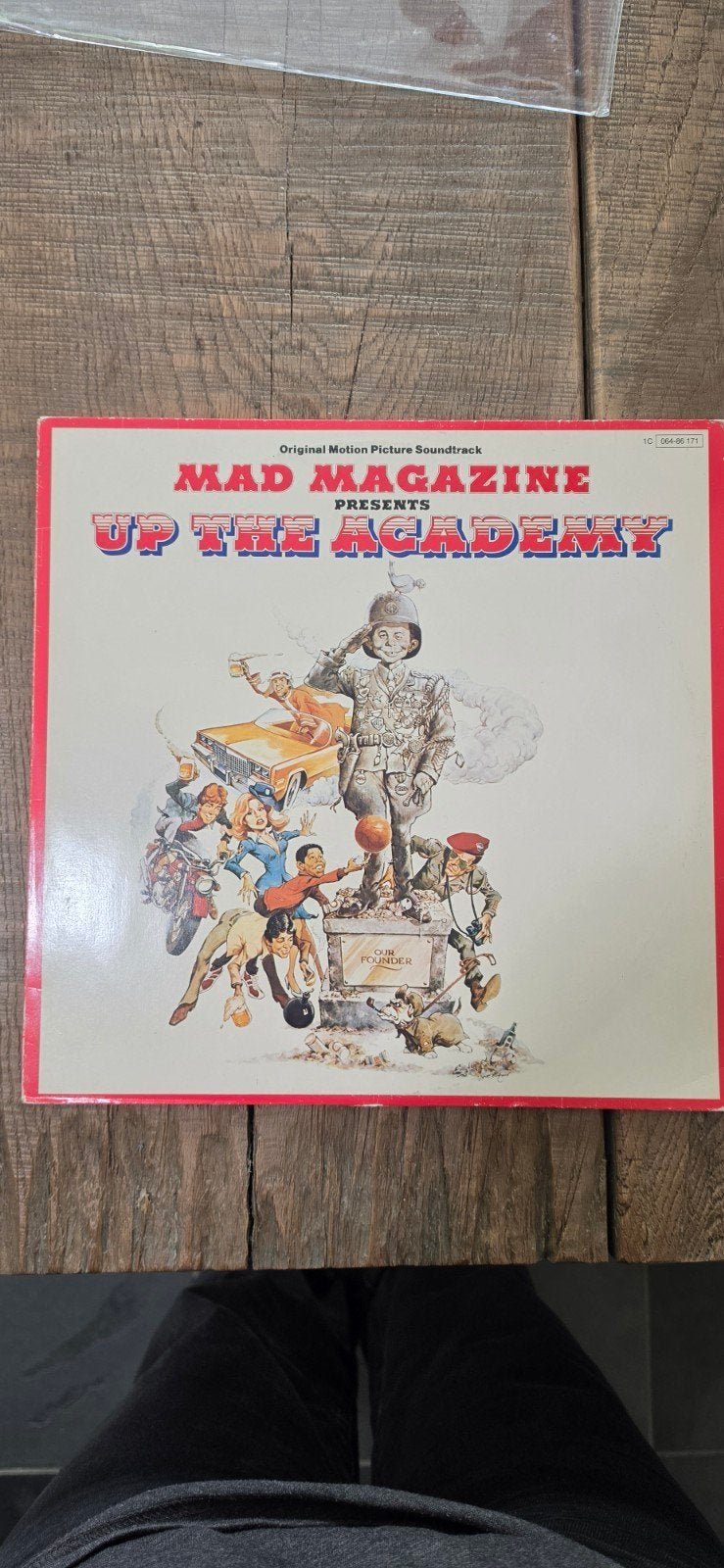 Vinyl MAD original soundtrack, 1980 - 1989, Ophalen of Verzenden, Zo goed als nieuw, Originele persing