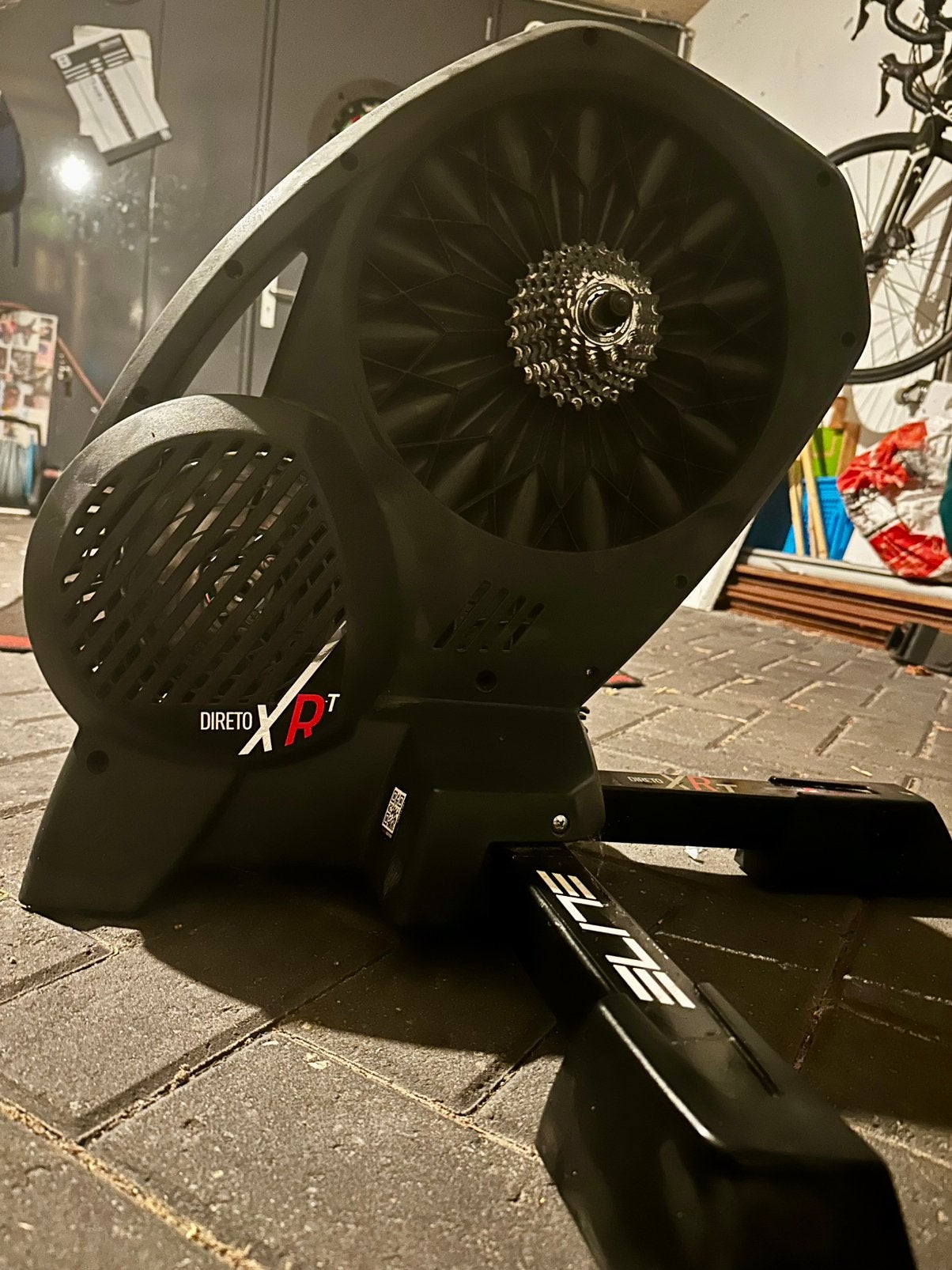 Elite Direto XR-T fietstrainer, als nieuw, incl. cassette, Sport en Fitness, Wielrennen, Ophalen, Zo goed als nieuw, Overige typen