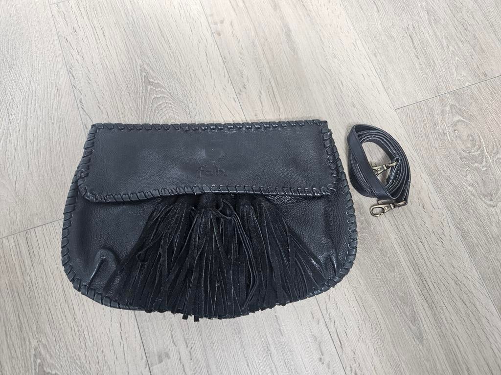 Fab leren Clutch, Ophalen of Verzenden, Zo goed als nieuw