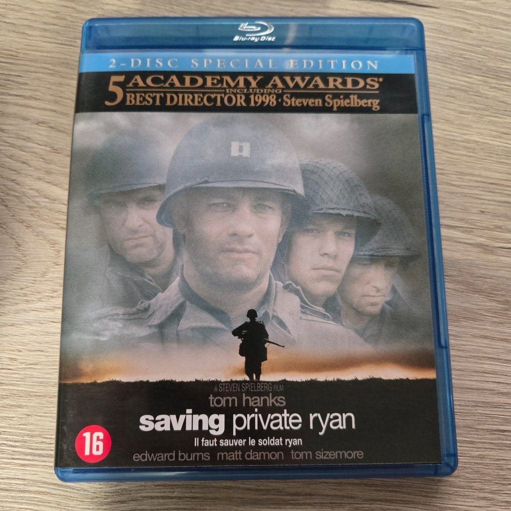 Saving Private Ryan (Blu-ray) 4 HALEN = 3 BETALEN, Cd's en Dvd's, Blu-ray, Zo goed als nieuw, Actie, Ophalen of Verzenden