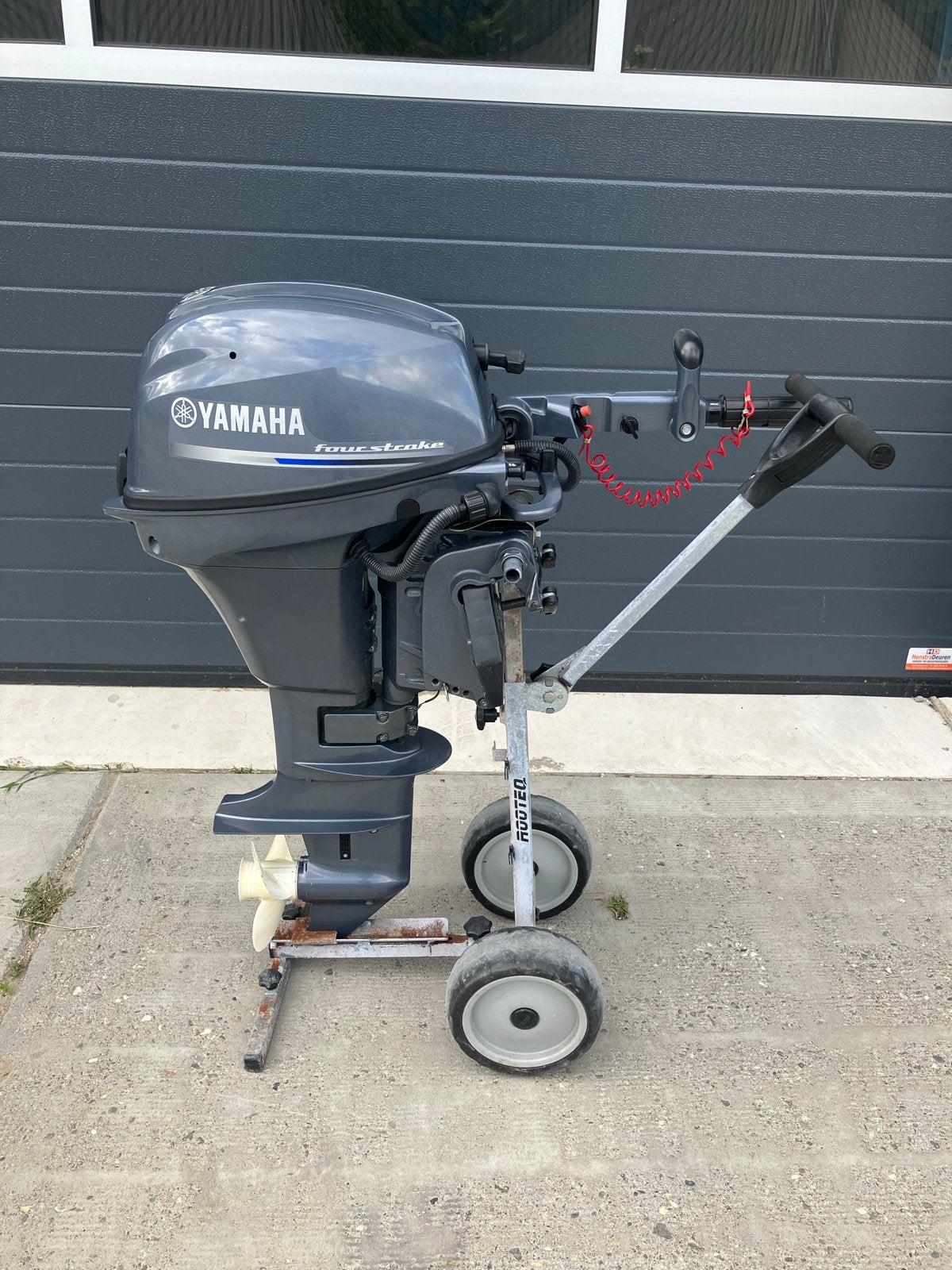 Yamaha 9.9 pk Kortstaart Buitenboordmotor - ZGAN, Watersport en Boten, Buiten- en Binnenboordmotoren, Ophalen, 5 tot 10 pk, Zo goed als nieuw