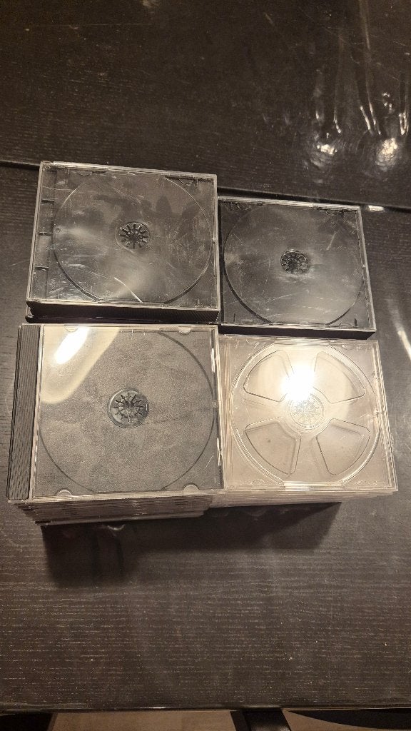 Stapel lege CD-doosjes 11 dubbel, 25 enkel, Ophalen of Verzenden, Gebruikt, Overige typen
