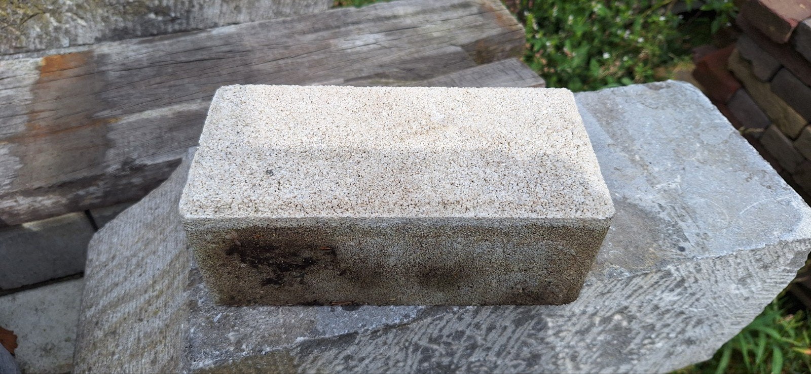 witte klinkers ca 6 m2, Tuin en Terras, Ophalen, Beton, Klinkers