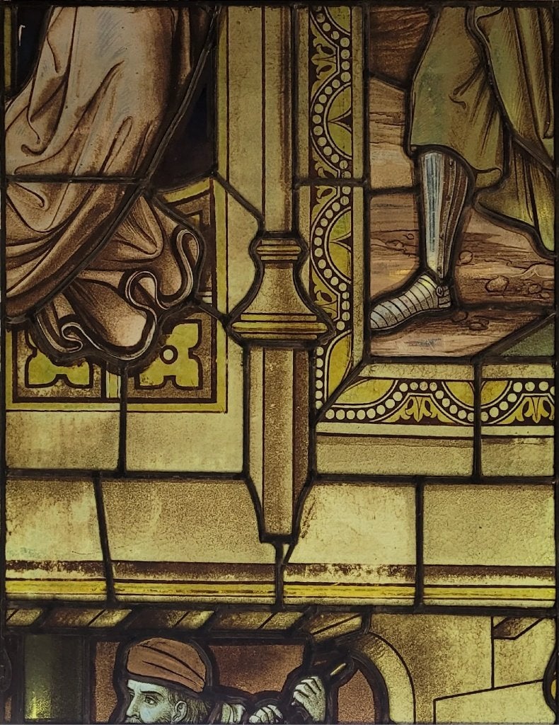 Antiek Glas in Lood, Antiek en Kunst, Ophalen