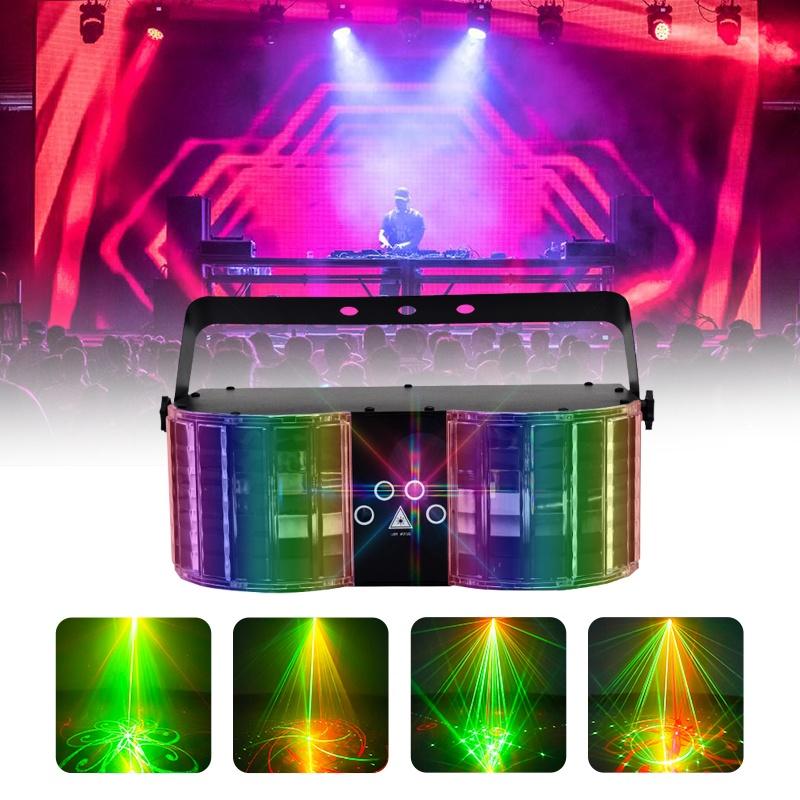 Nieuwe First Class Laser Sweeper RGBW LED RG Laser Butterfly, Contacten en Berichten, Muziek maken en Bandleden