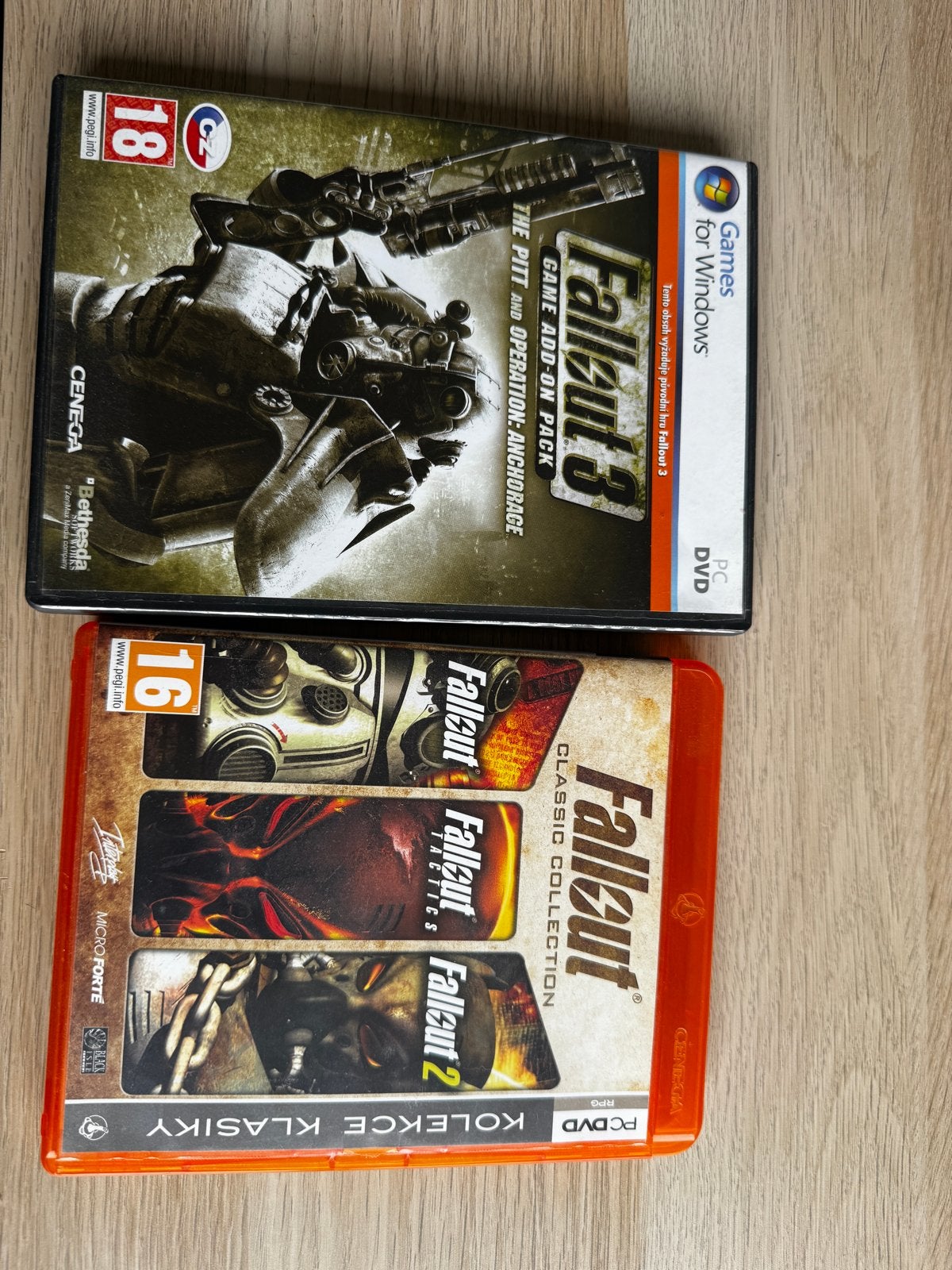 Fallout PC Games Collectie - Fallout 1, 2, Tactics & 3, Gebruikt, Vanaf 18 jaar, 1 speler, Ophalen of Verzenden