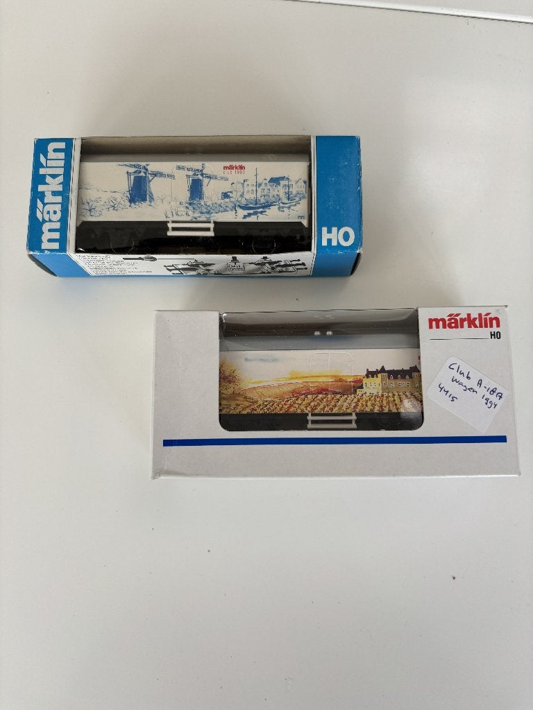 2 Marklin wagens (HO), Wisselstroom, Ophalen of Verzenden, Märklin, Nieuw
