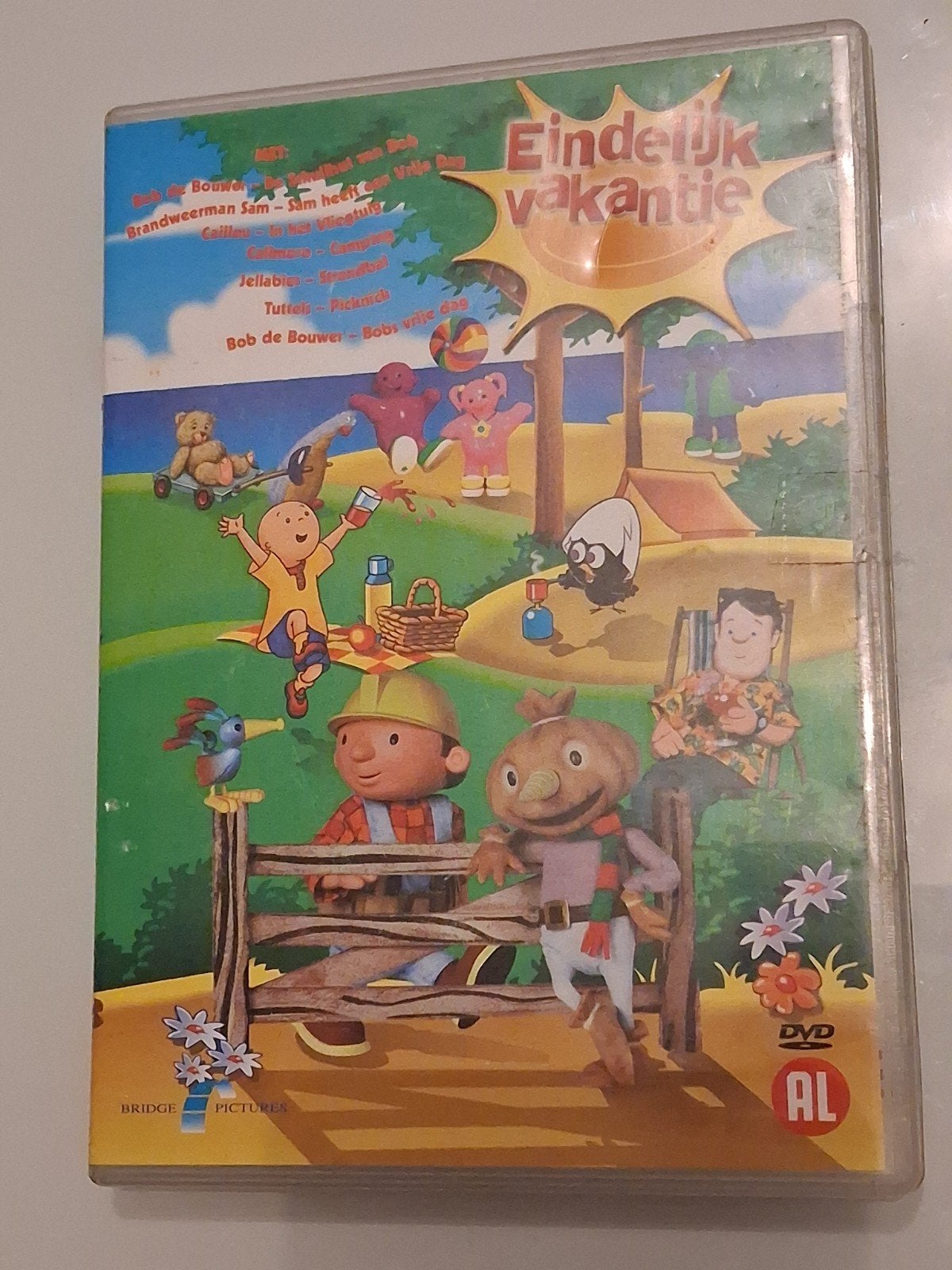 Eindelijk vakantie tekenfilm, Alle leeftijden, Ophalen, Zo goed als nieuw, Tekenfilm