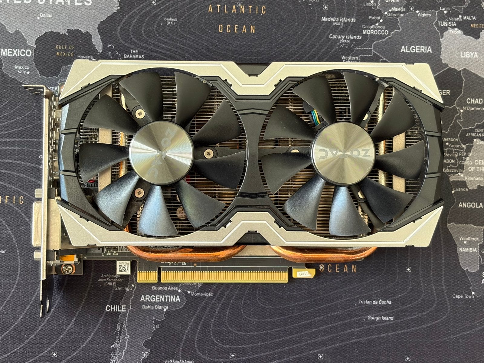 Zotac NVIDIA GeForce GTX 1060 6GB Grafische Kaart, Computers en Software, PCI-Express 3, HDMI, Ophalen of Verzenden, Nvidia