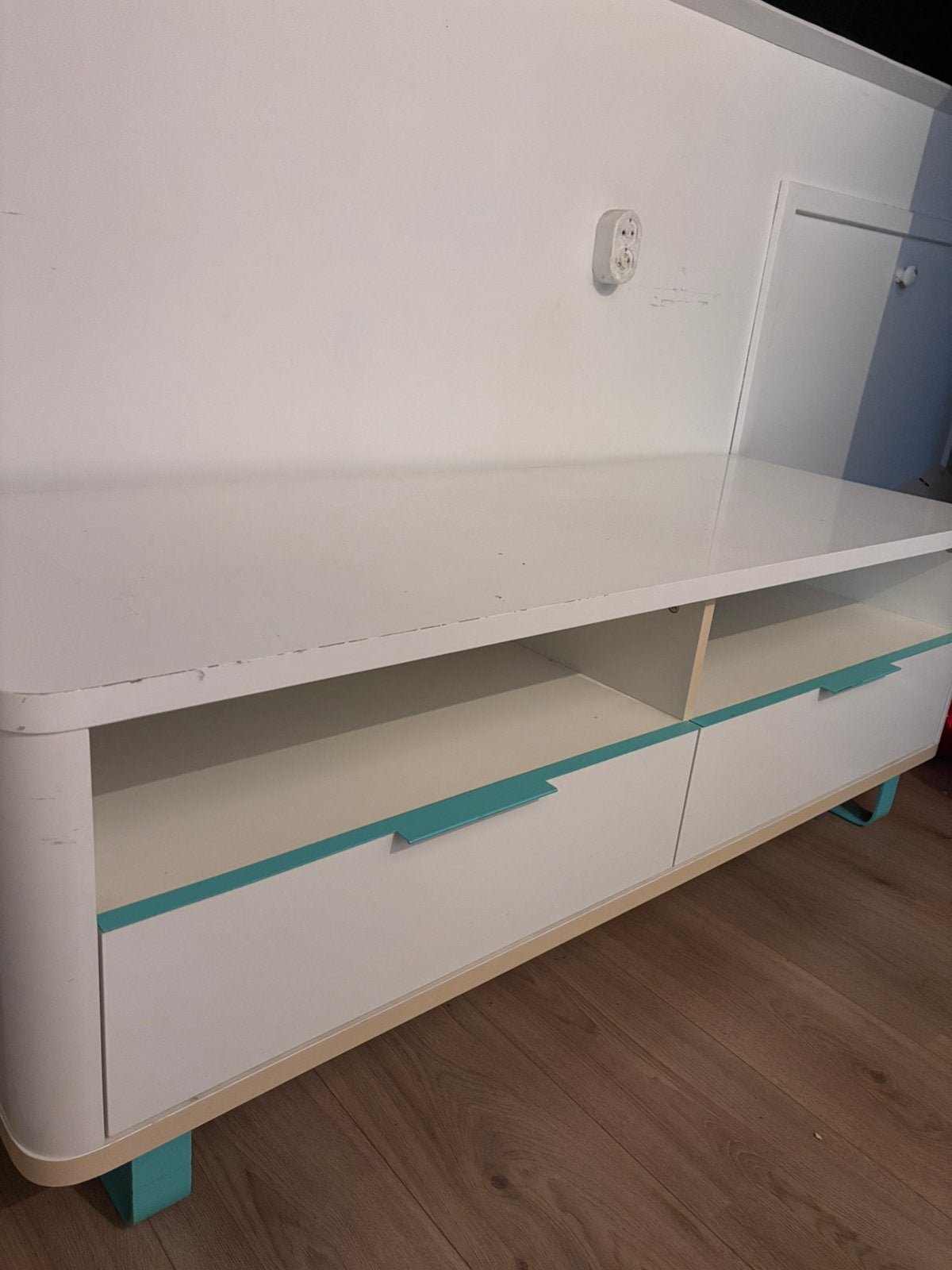 Tv kast, 100 tot 150 cm, Ophalen of Verzenden, Zo goed als nieuw, Minder dan 100 cm