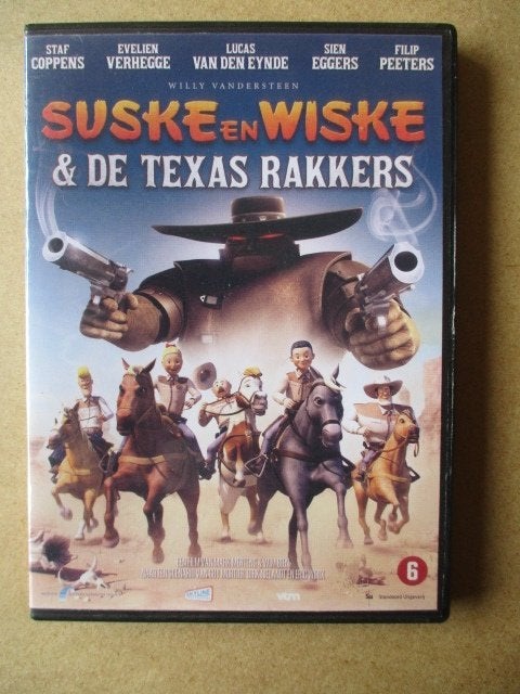 adv10354 suske en wiske dvd texas rakkers, Ophalen, Suske en Wiske, Gebruikt, Overige typen