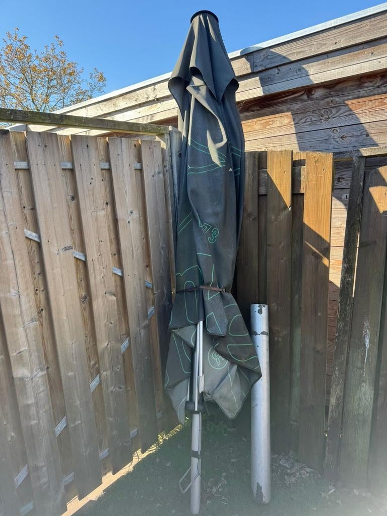 Heineken horecaparasol, Tuin en Terras, Parasols, Ophalen, Minder dan 1 meter, Parasolvoet