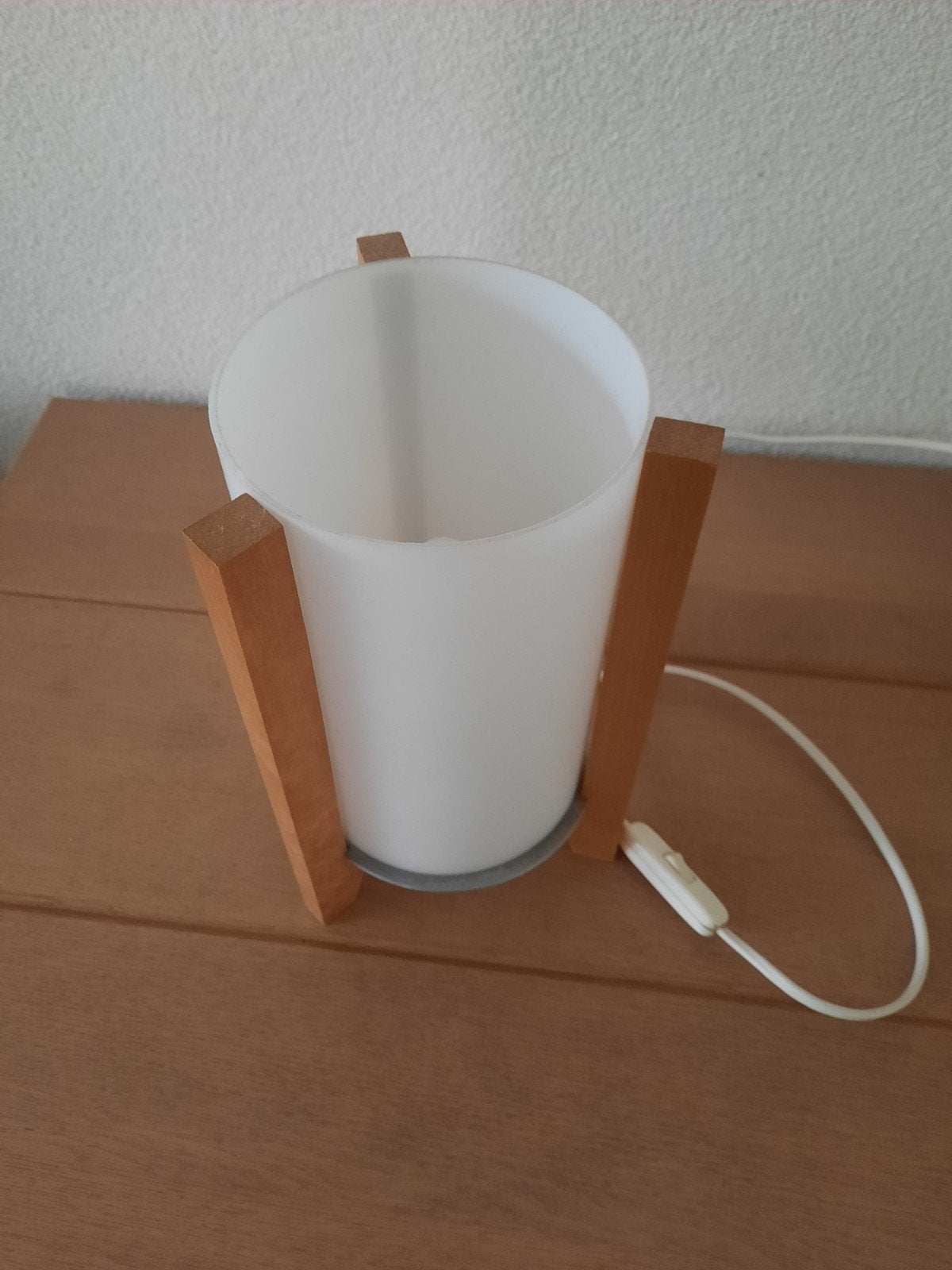 Tafellamp, Ophalen