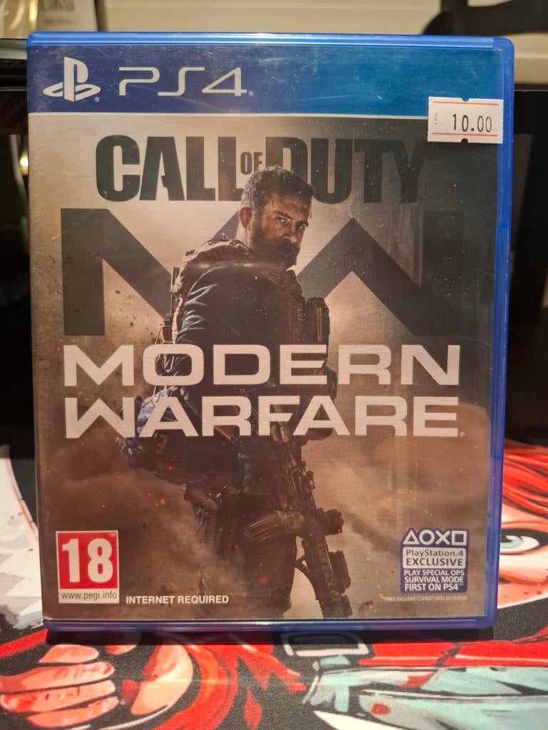 Ps4 call of duty modern warfare, Vanaf 18 jaar, Shooter, Ophalen of Verzenden, Zo goed als nieuw