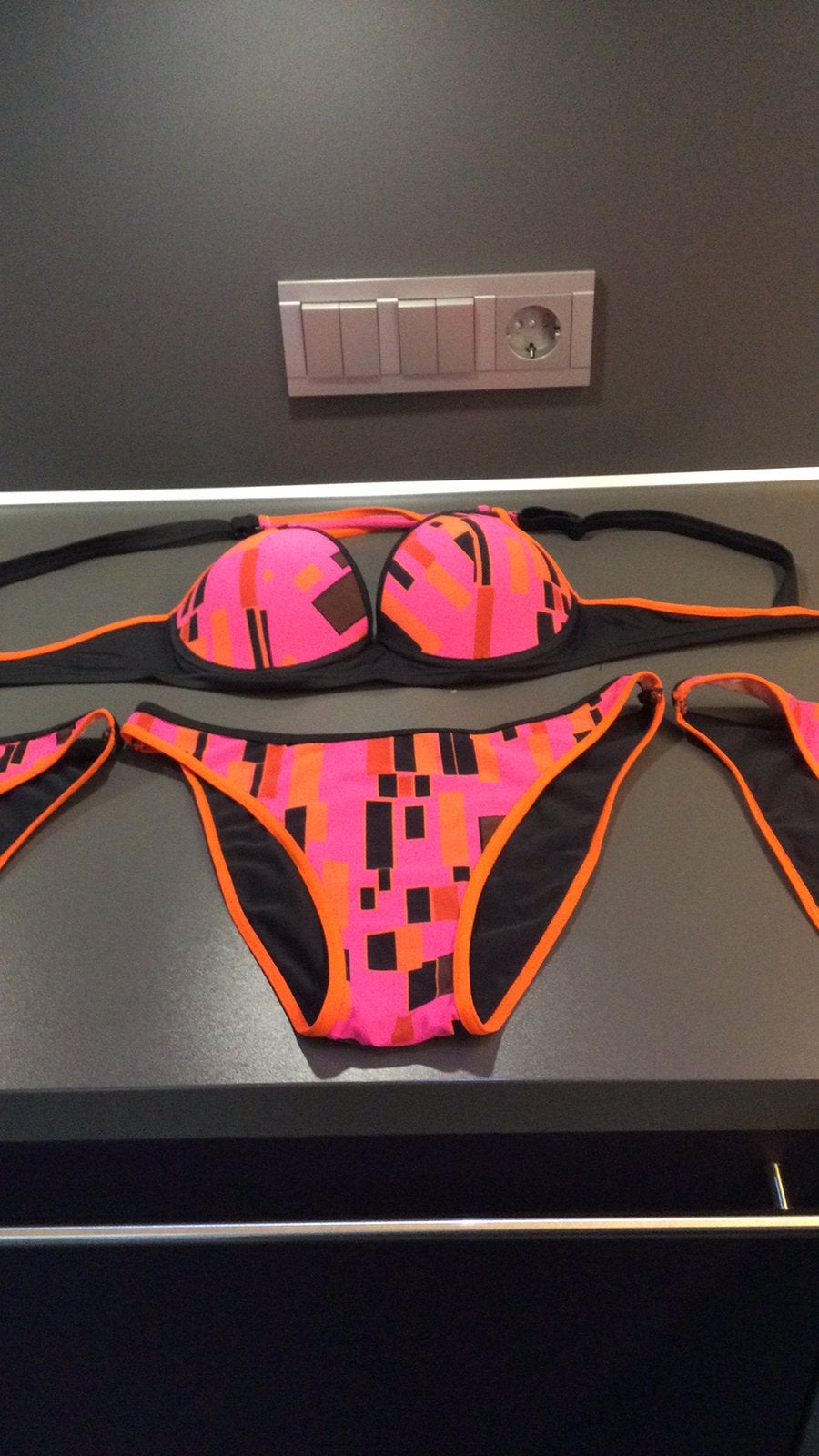 Marlies Dekkers push up bikini 75C met 3 broekjes maat M, Ophalen of Verzenden, Nieuw, Bikini