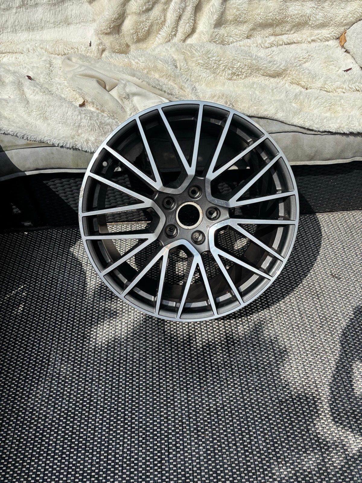 Nieuwe originele Porsche 21 inch RS Spyder velg 11J ET58, Velg(en), Nieuw, Personenwagen, Zomerbanden
