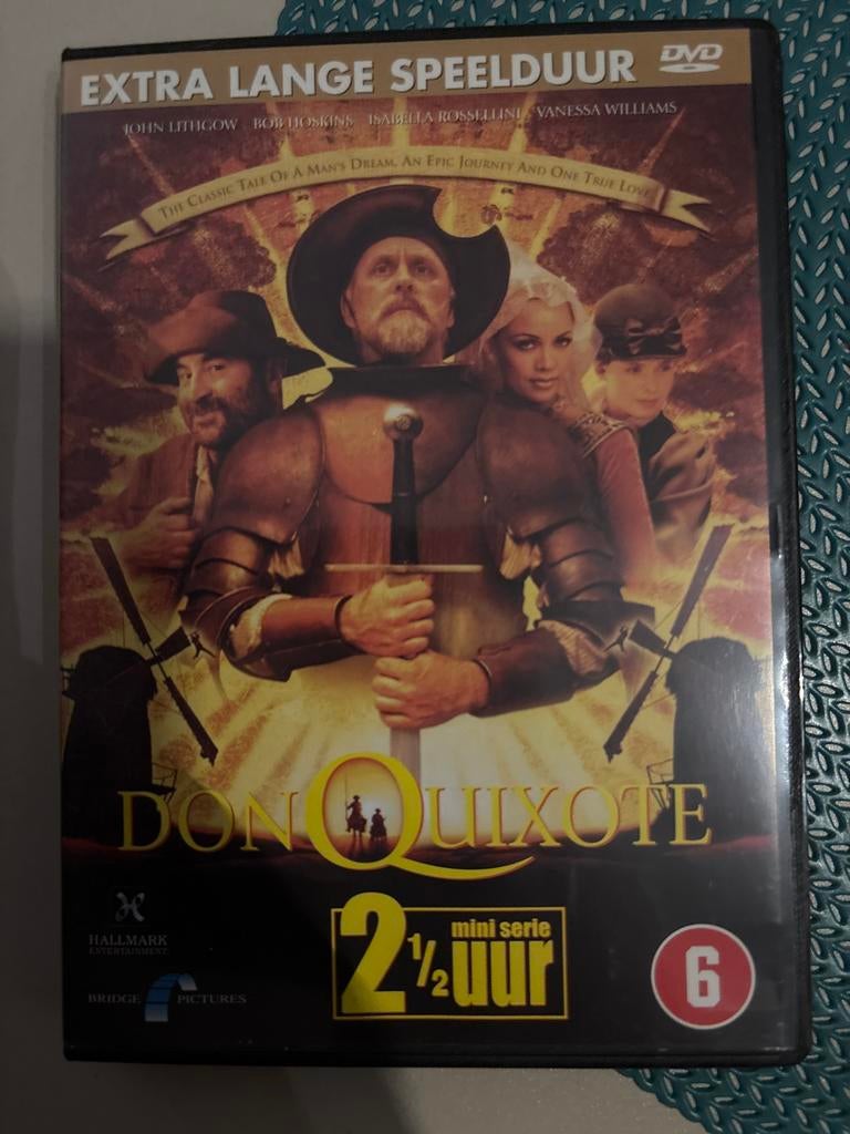 Don Quixote DVD - Extra lange speelduur, Vanaf 6 jaar, Ophalen of Verzenden, Gebruikt, Historisch of Kostuumdrama