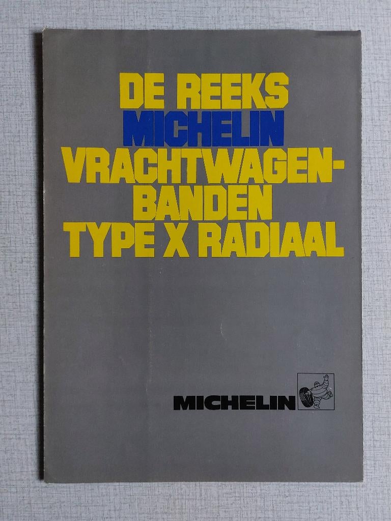 Brochures / Folders MICHELIN Vrachtwagen banden, Ophalen of Verzenden, Gelezen, Algemeen