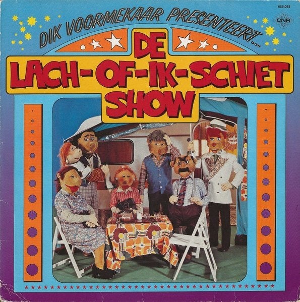 L.P. (1979) Dik Voor Mekaar - De Lach of ik Schiet Show, LP, Gebruikt, Ophalen of Verzenden, Fotohoes