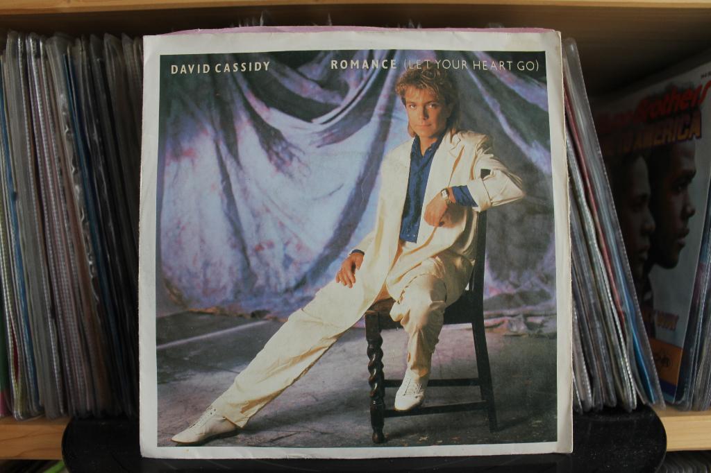 7" Single David Cassidy - Romance (Let Your Heart Go) + (Ins, Cd's en Dvd's, Vinyl Singles, Ophalen of Verzenden, Gebruikt, Pop