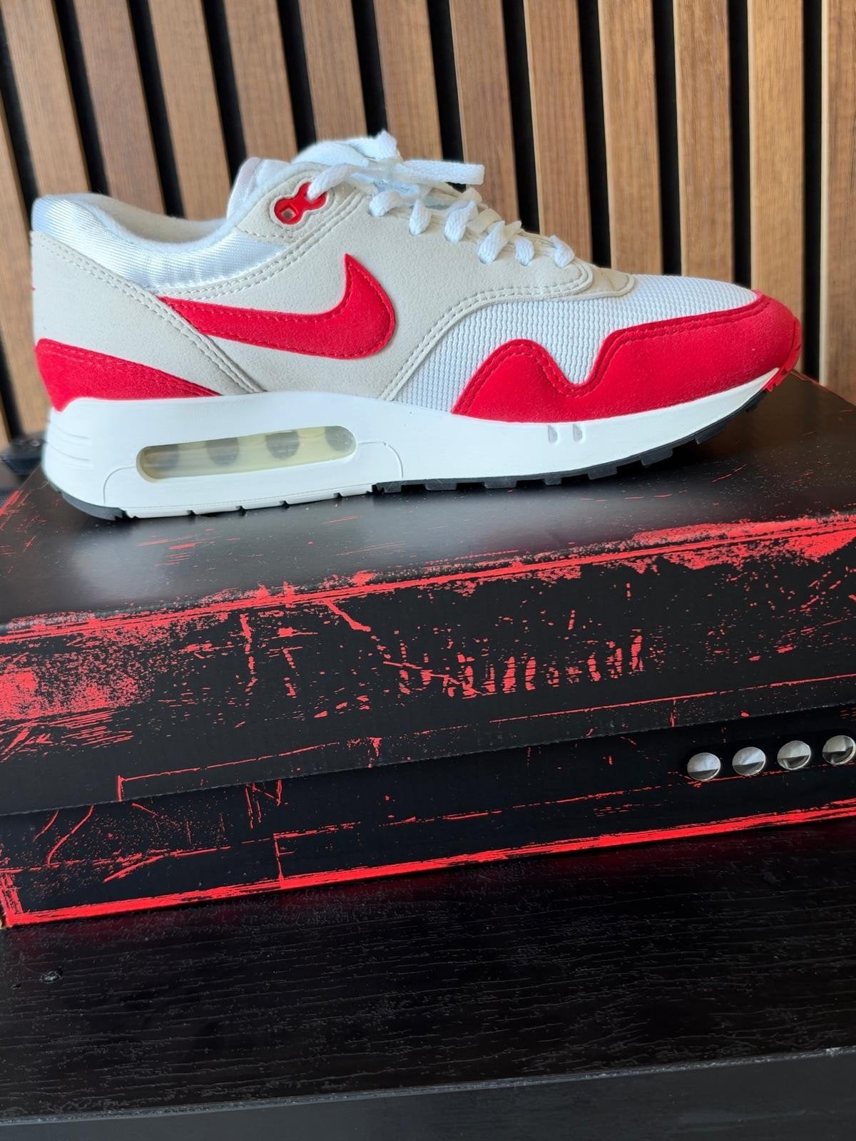 Nike Air Max 1 '86 OG - Nieuw in doos, Kleding | Heren, Wit, Nike, Nieuw, Ophalen of Verzenden