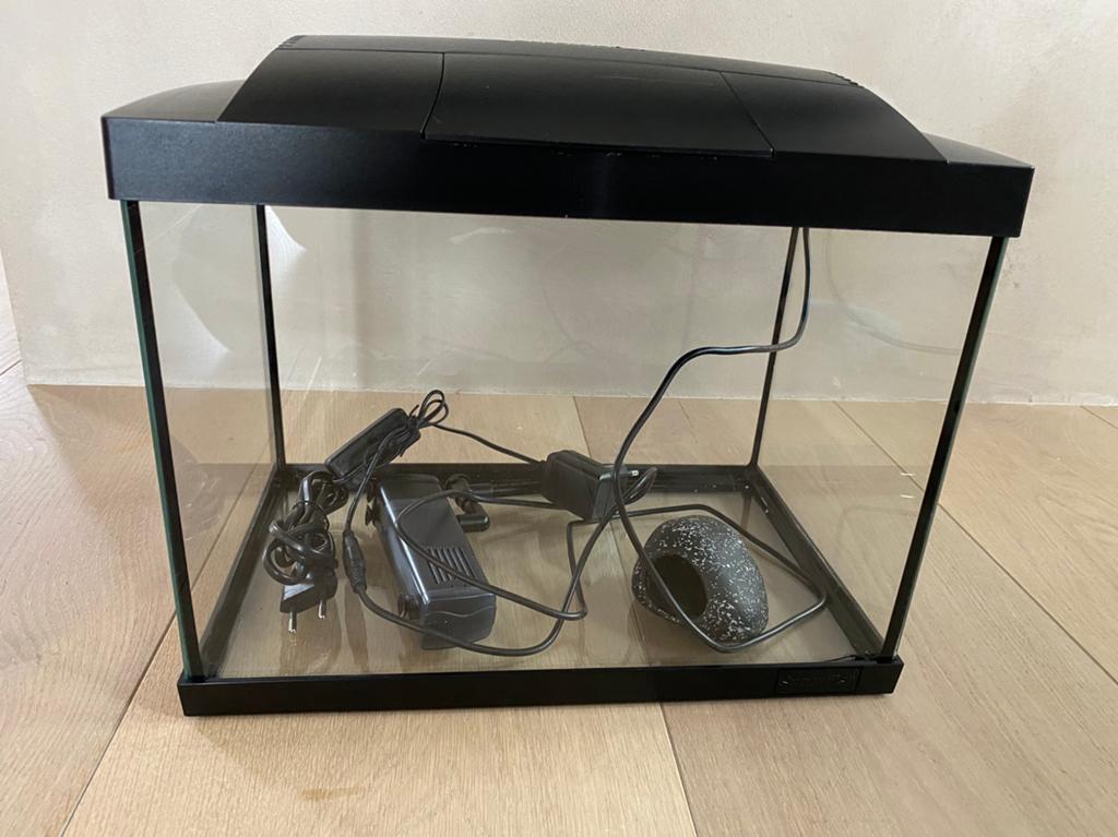 Superfish Start 20 aquarium *ZGAN* incl nieuw filter, Ophalen, Zo goed als nieuw, Leeg aquarium