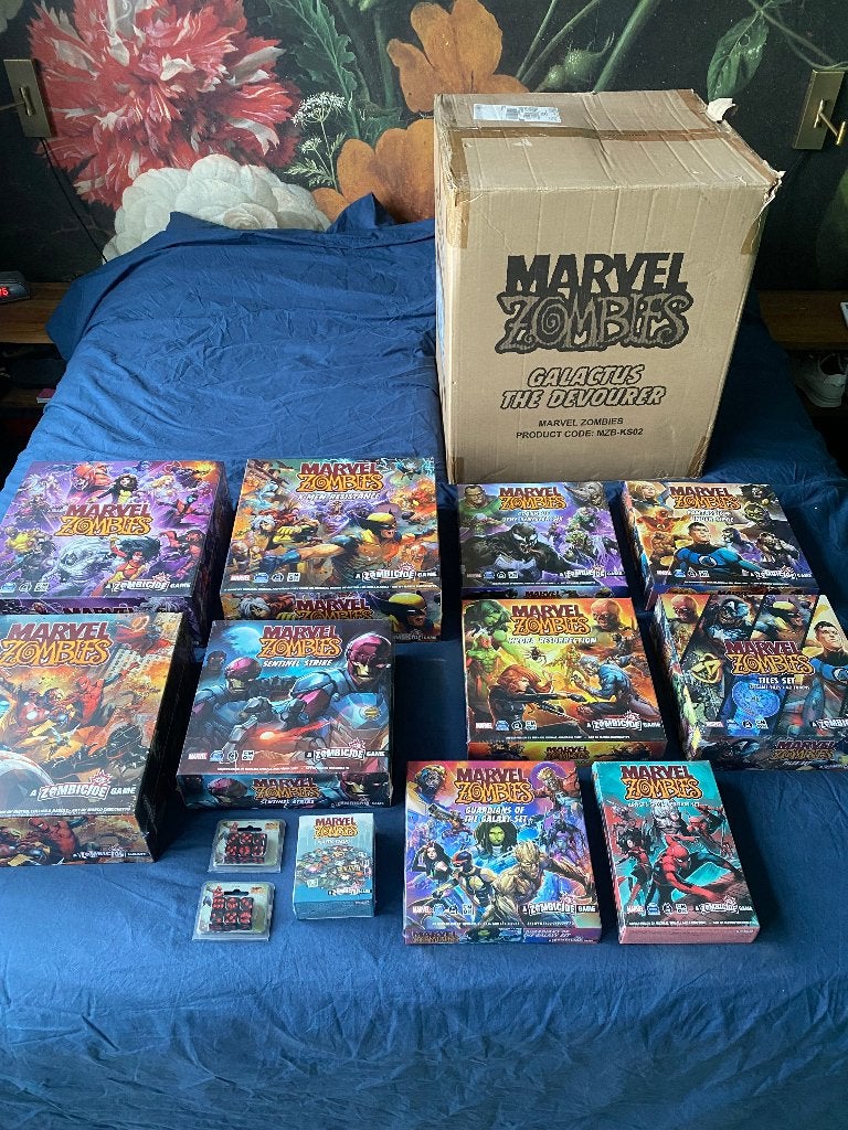 Marvel Zombies - A Zombicide Game ALL-IN Kickstarter pledge, Vijf spelers of meer, Ophalen of Verzenden, Nieuw, CMON