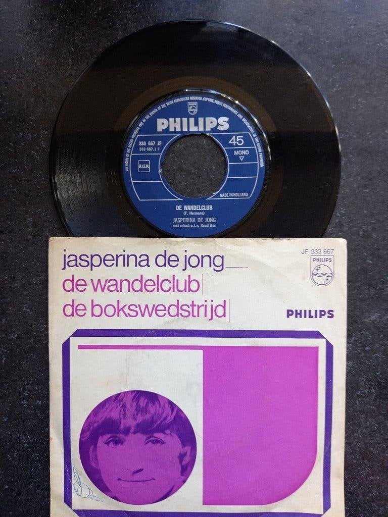 Jasperina de Jong - De Wandelclub 1967, Gebruikt, 7 inch, Single, Ophalen of Verzenden