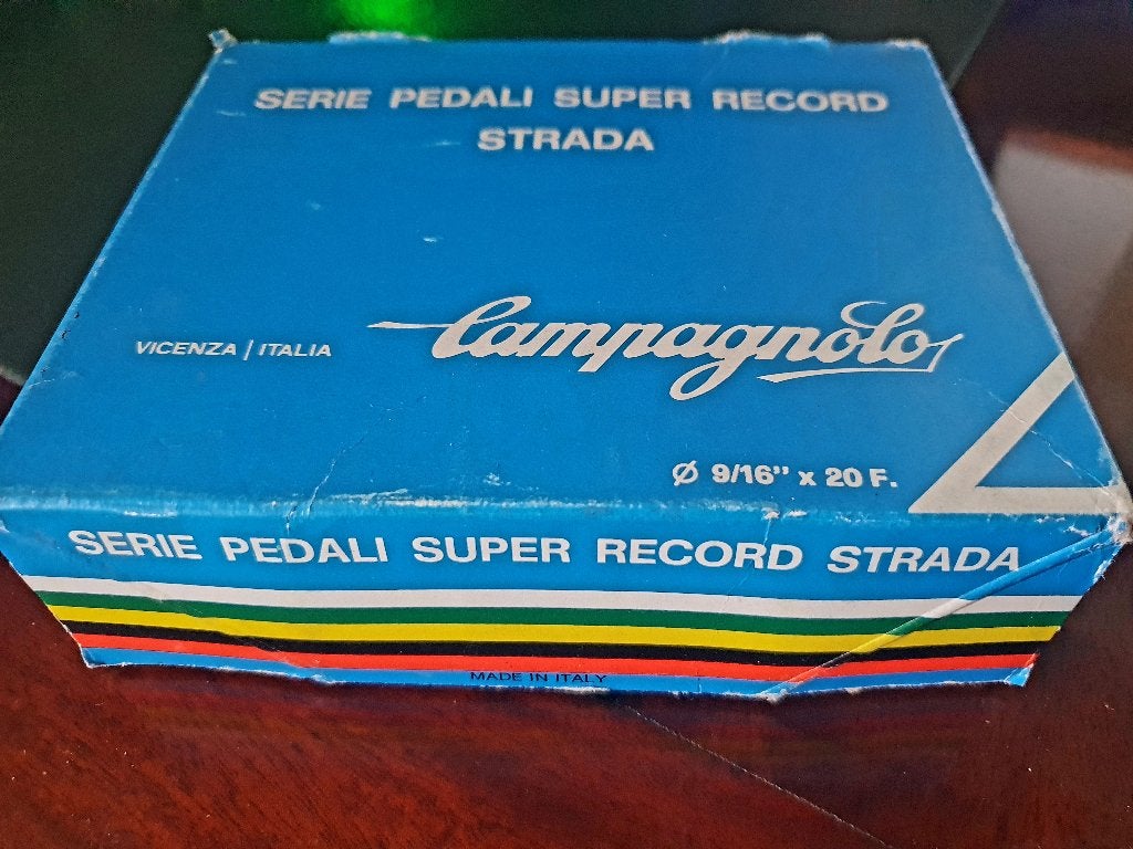 Campagnolo Record Leggeri Pedalen NOS NIB, Crankstel of Pedalen, Campagnolo, Nieuw, Ophalen of Verzenden