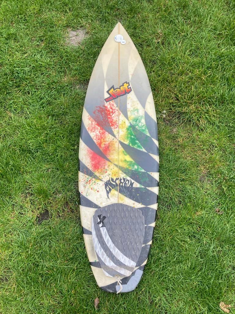 Lost mayhem 5’7 surfboard, Watersport en Boten, Golfsurfen, Ophalen, Gebruikt, Shortboard, Met vinnen