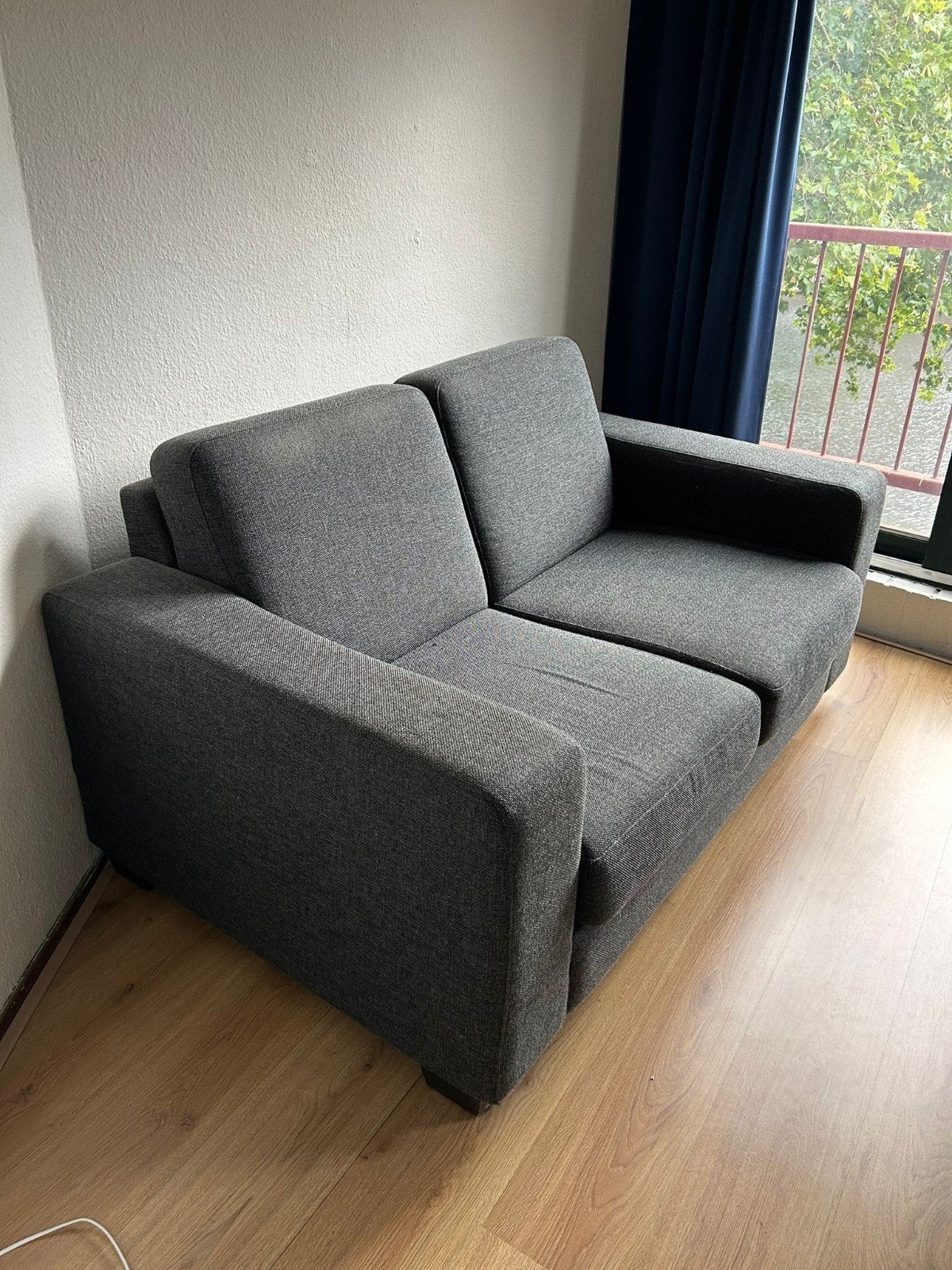 Tweepersoons bank, gratis af te halen, Ophalen, Gebruikt, 150 tot 200 cm, Tweepersoons
