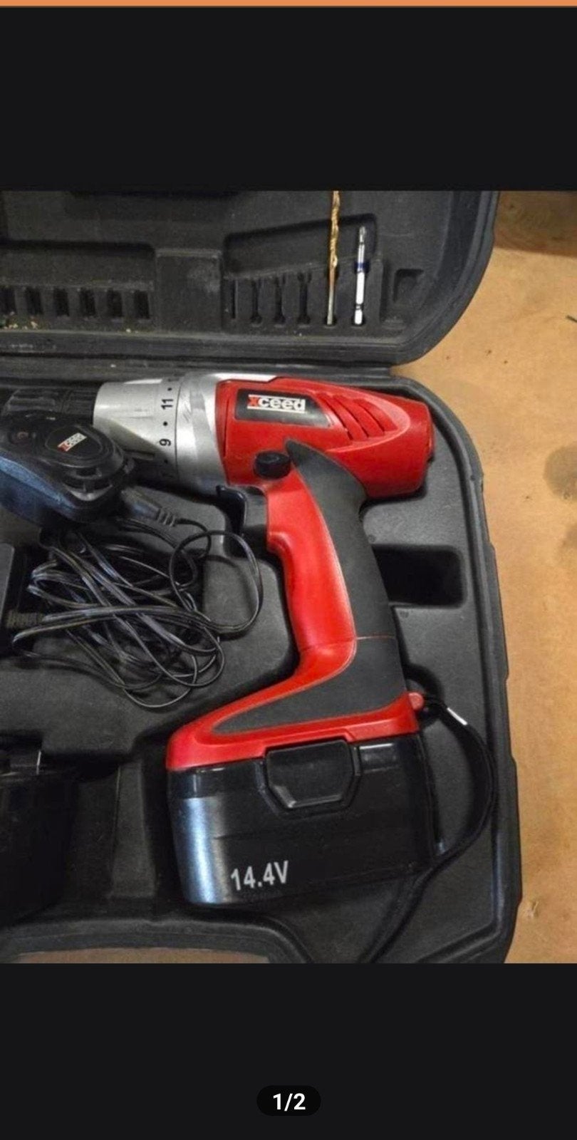 Xceed Accuboor 14.4V - Krachtige Boormachine, Doe-het-zelf en Verbouw, Gereedschap | Boormachines, Ophalen of Verzenden, Gebruikt