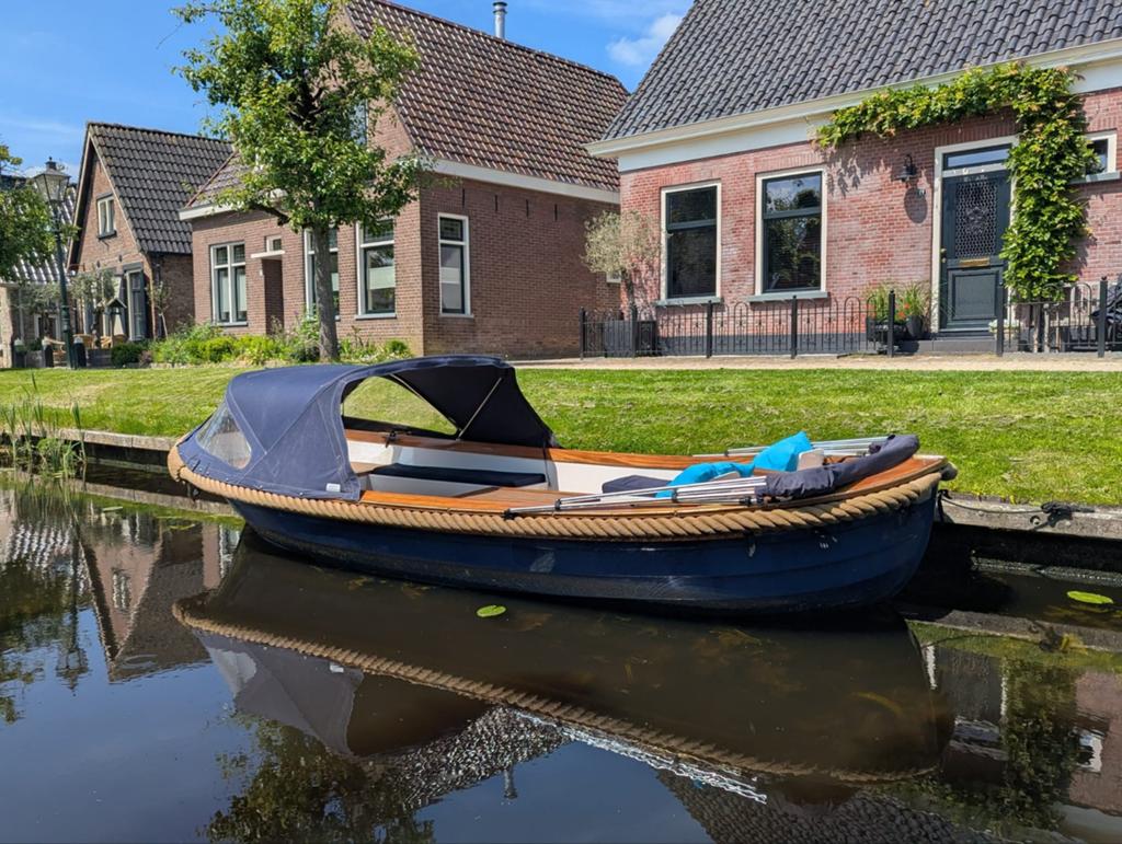 Sloep polyester zeer stabiel 8 persoons, Watersport en Boten, Sloepen, Overige typen, Binnenboordmotor, 2 m, 60 cm