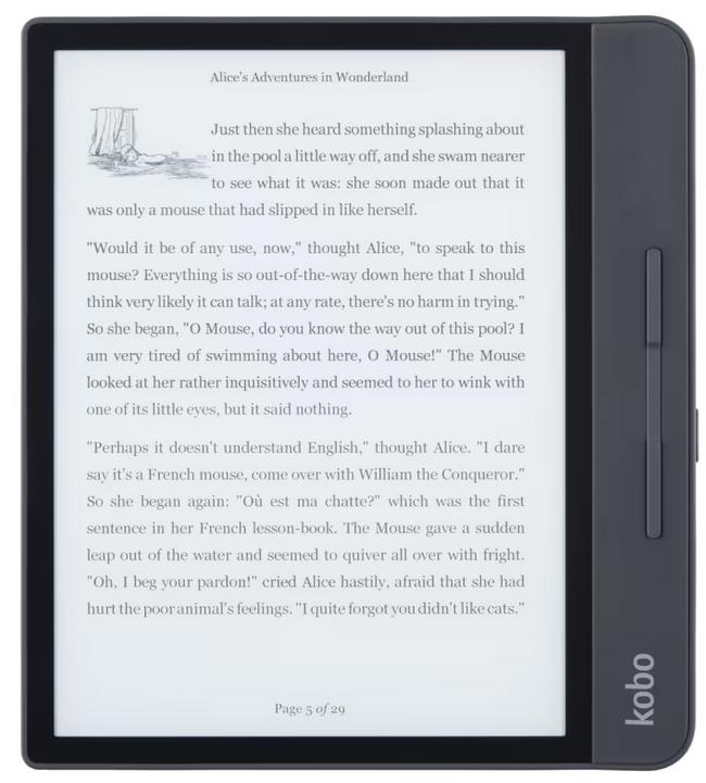 KOBO Forma, Computers en Software, E-readers, 8 GB, 8 inch, Zo goed als nieuw, Ophalen