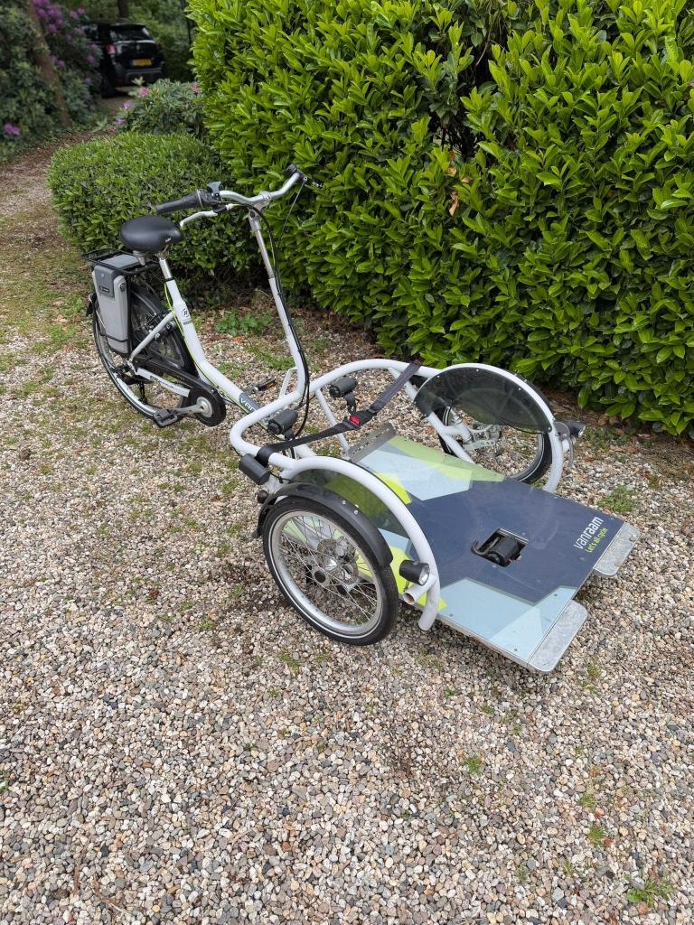 Van Raam Veloplus 3 rolstoel fiets, Verzenden, Gebruikt, Schijfrem, Van Raam