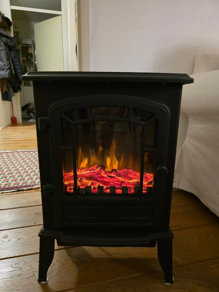 Electriciteit Kachel, Huis en Inrichting, Kachels, Ophalen, Zo goed als nieuw, Overige brandstoffen, Pelletkachel