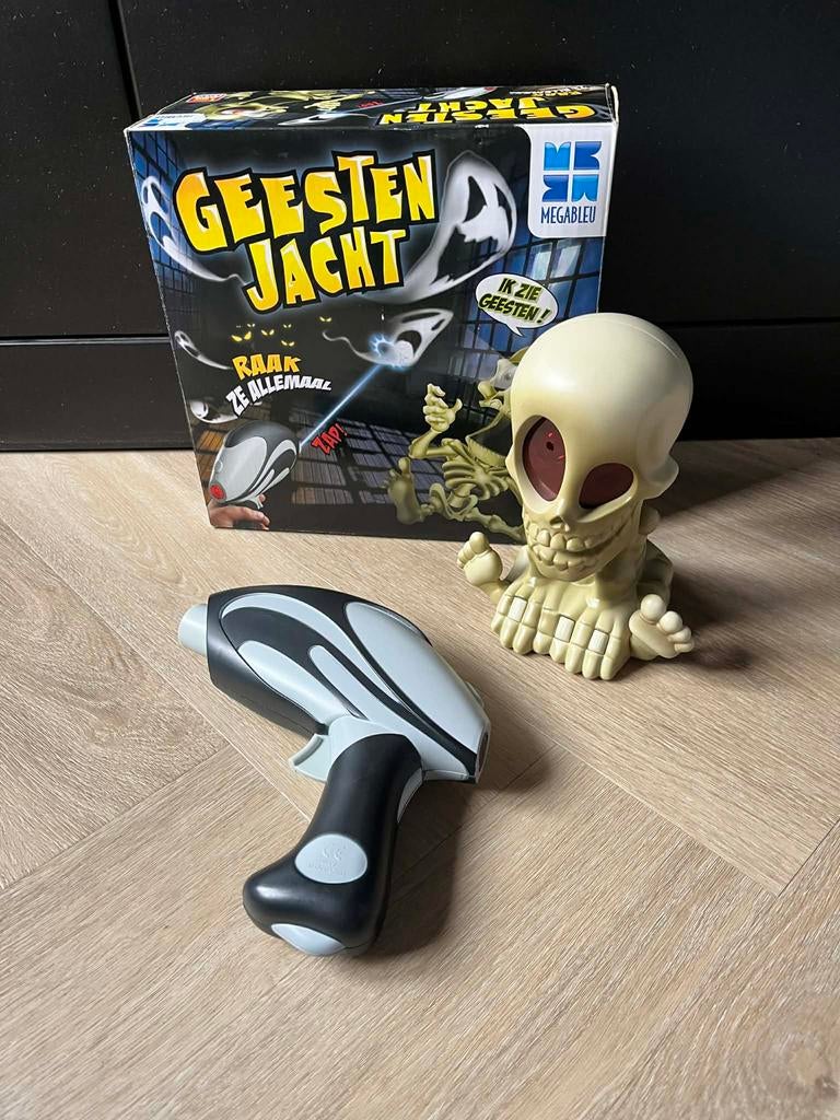 Geesten Jacht Spel - Spannend interactief familiespel!, Kinderen en Baby's, Speelgoed | Overig, Zo goed als nieuw, Jongen of Meisje