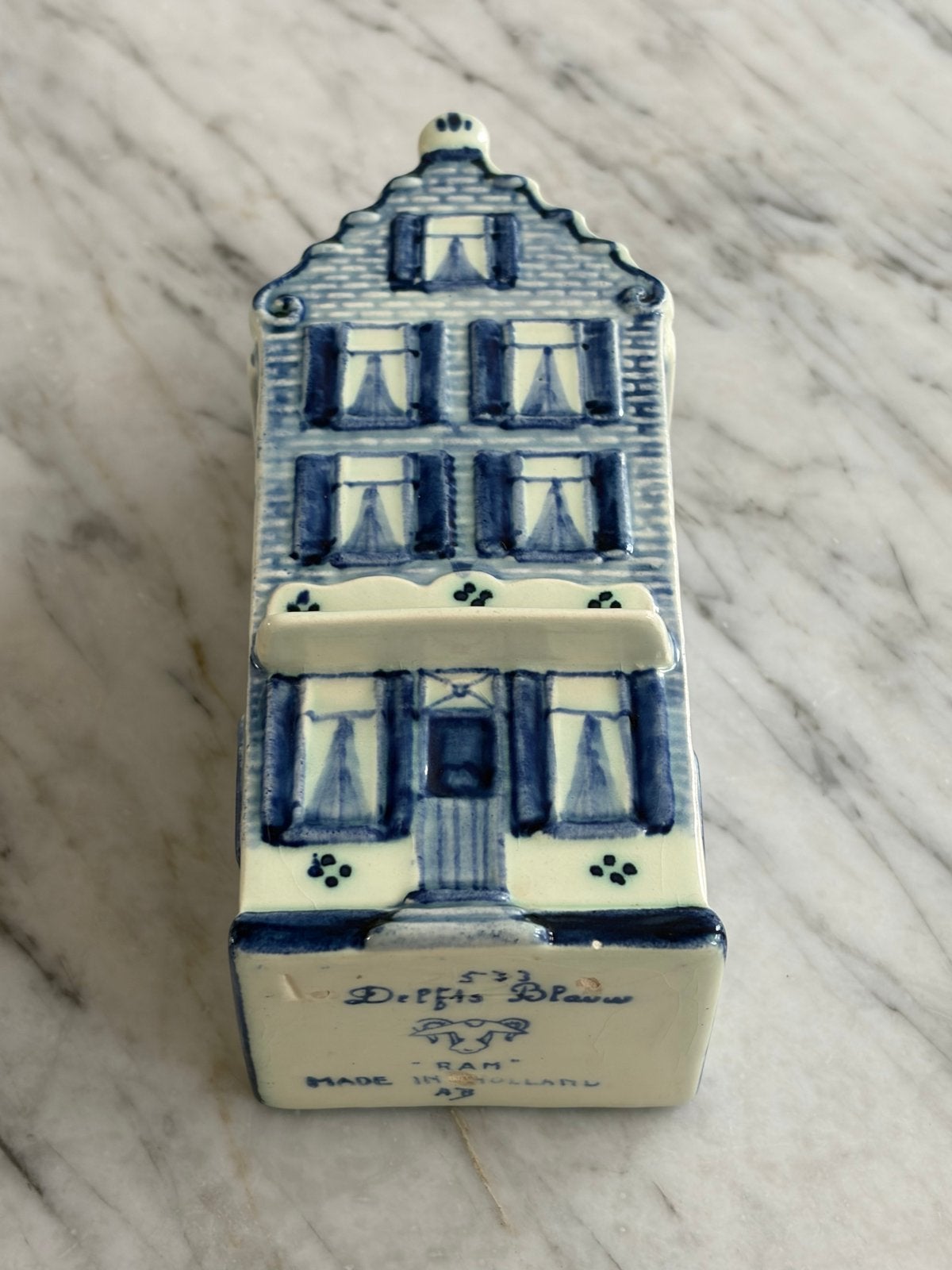 Delfts Blauw KLM huisje  Styl 533 RAM - Made in Holland, Antiek en Kunst, Antiek | Keramiek en Aardewerk, Ophalen of Verzenden