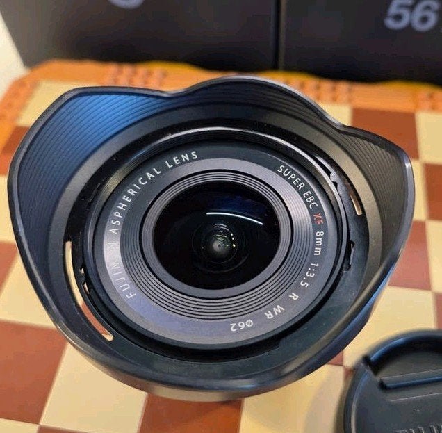 Fujifilm XF 8mm F3.5 R WR, Ophalen of Verzenden, Zo goed als nieuw, Groothoeklens