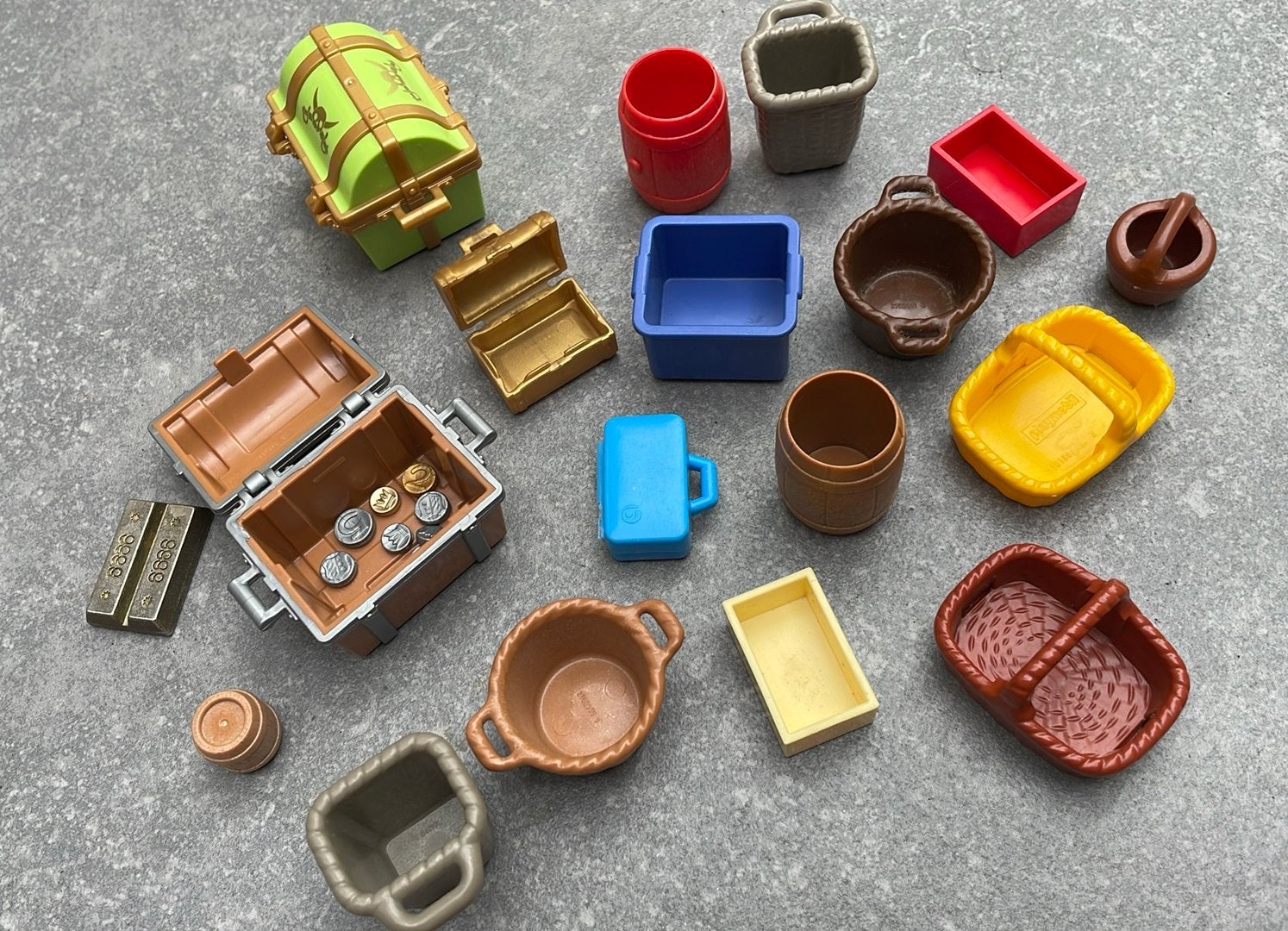 Playmobil (schat)kisten, koffer, tonnen, manden, Ophalen of Verzenden, Zo goed als nieuw, Losse onderdelen, Overige typen