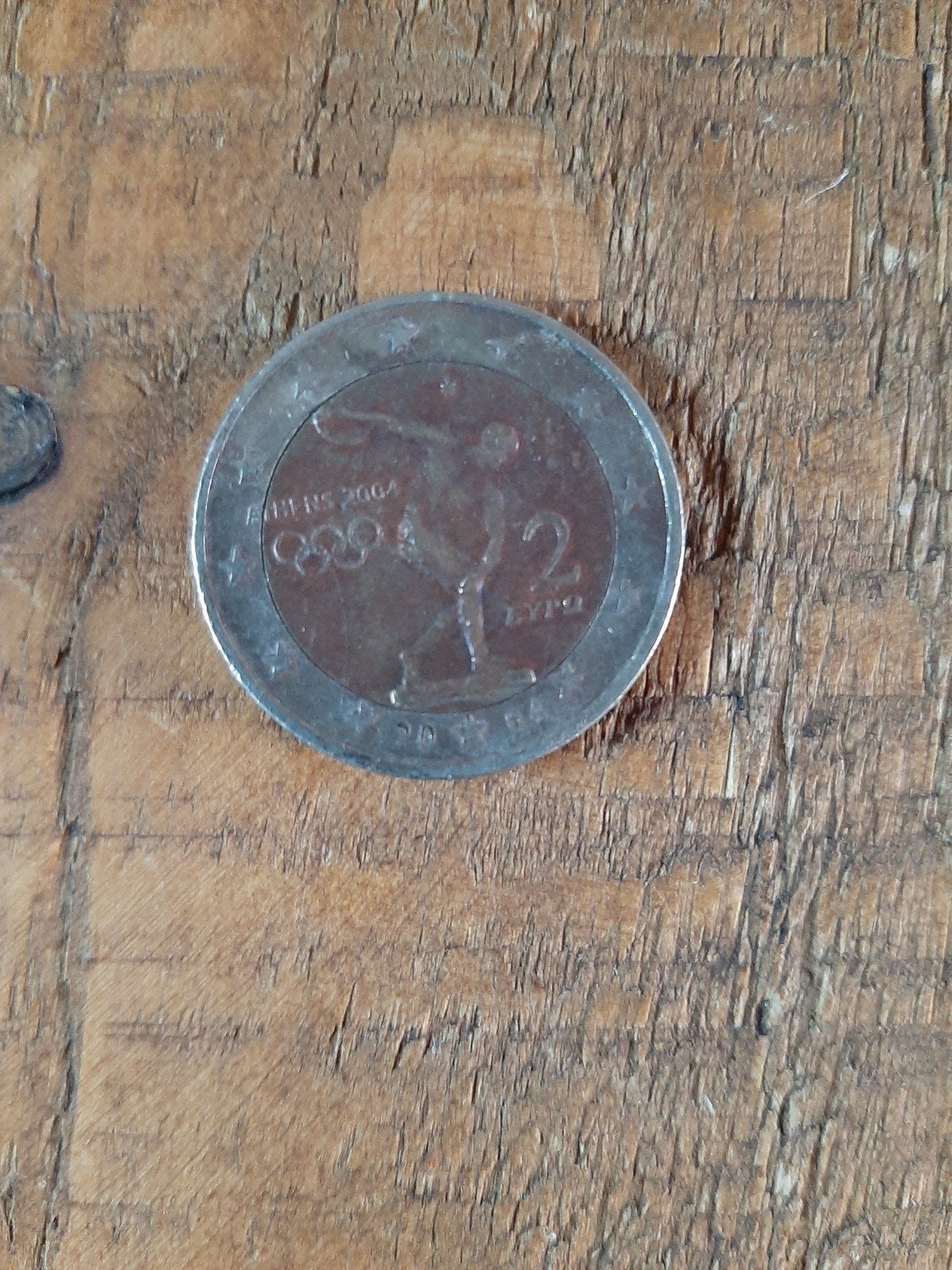 Unieke 2 Euro Munt Griekenland Olympische Spelen 2004, Ophalen of Verzenden, Griekenland, 2 euro, Losse munt