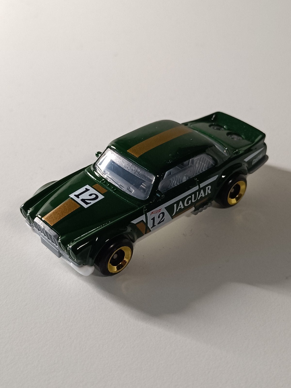 Hot Wheels Jaguar xjc Coupe Groen - Schaalmodel, Ophalen of Verzenden, Zo goed als nieuw, Auto
