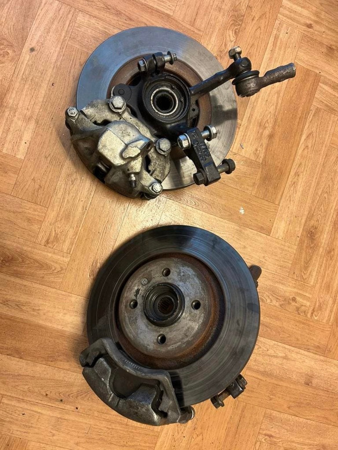Golf1 fusees met G60 remmen compleet, ZGAN, Auto-onderdelen, Ophalen of Verzenden, Gereviseerd, Volkswagen