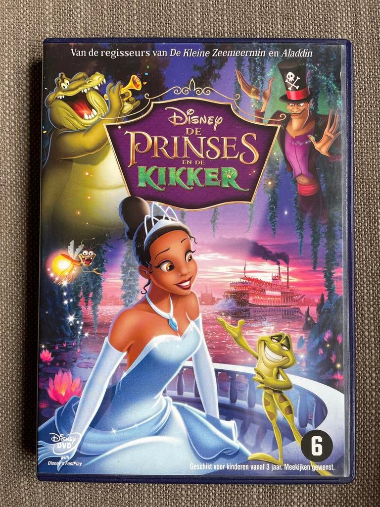 Disney De Prinses en de Kikker - dvd, Avontuur, Ophalen of Verzenden, Zo goed als nieuw, Vanaf 6 jaar